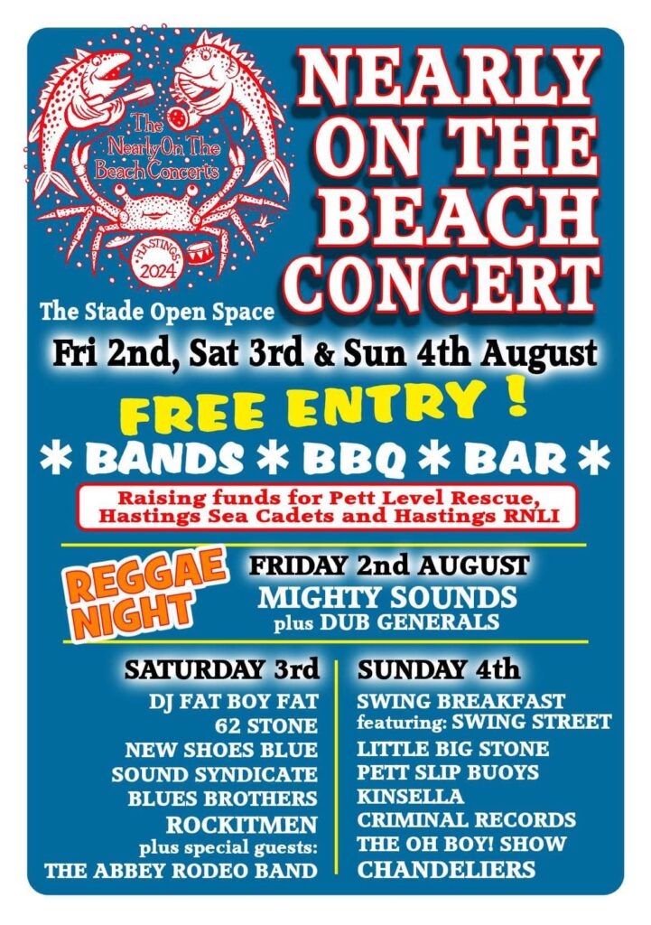The “nearly on the” Beach Concert