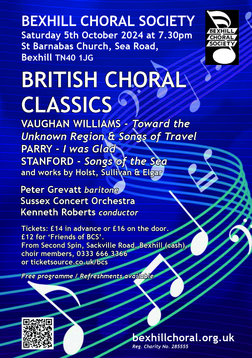 Bexhill Choral Society - British Choral Classics