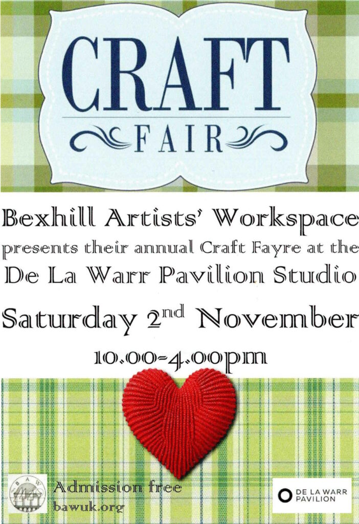 Bexhill Artist’s Workspace Craft Fair