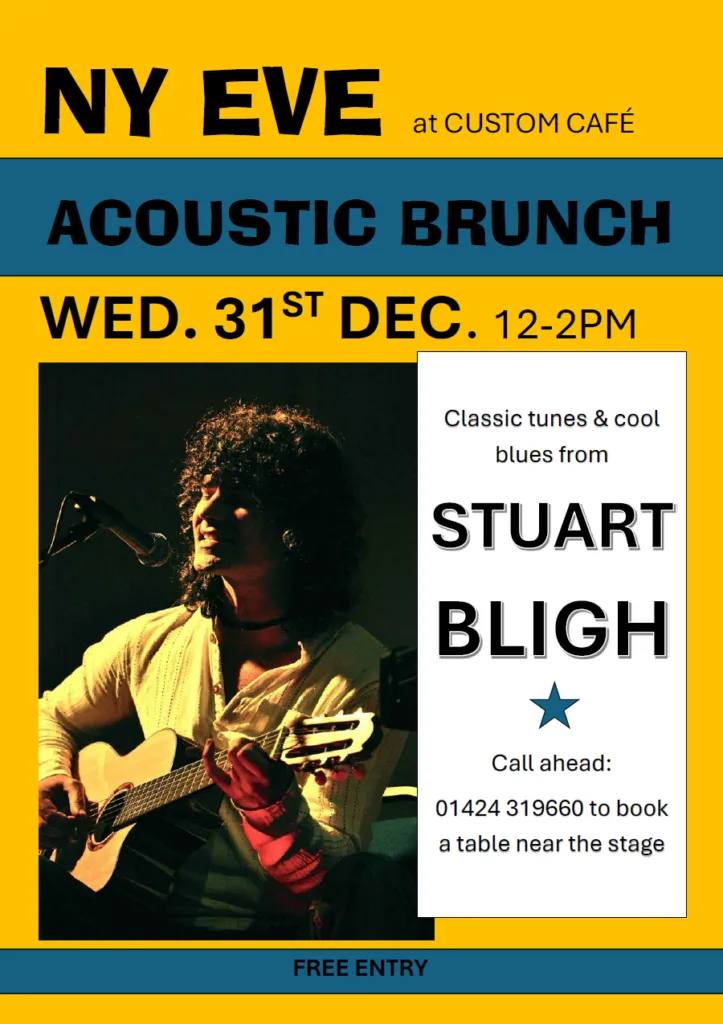 NYE Acoustic Brunch: Stuart Bligh