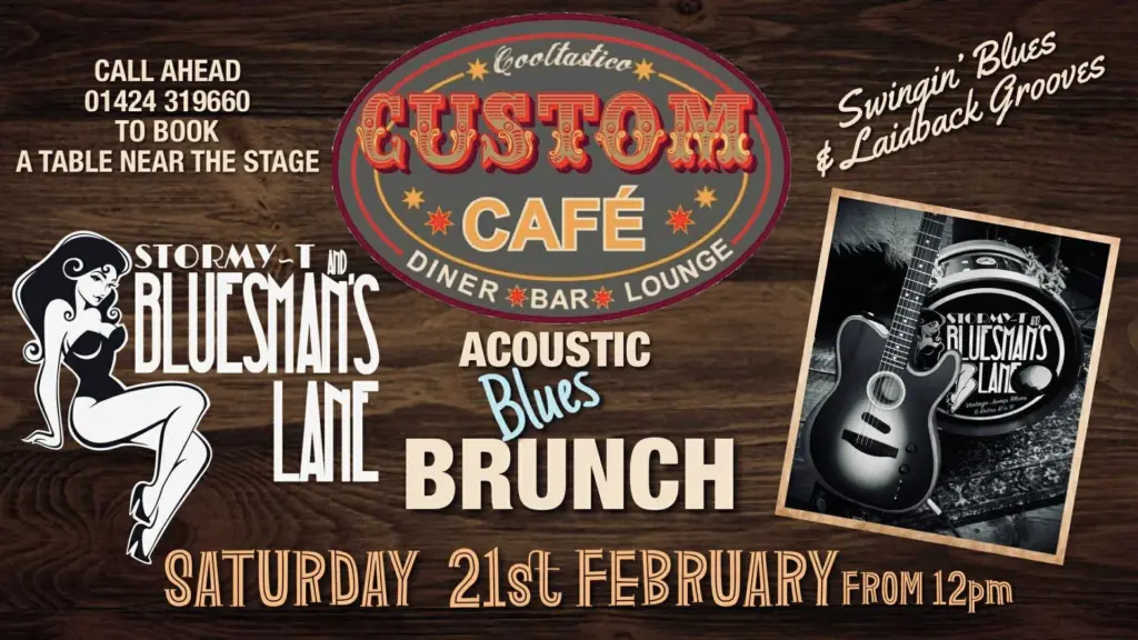Acoustic Blues Brunch: Stormy-T & Bluesmans Lane