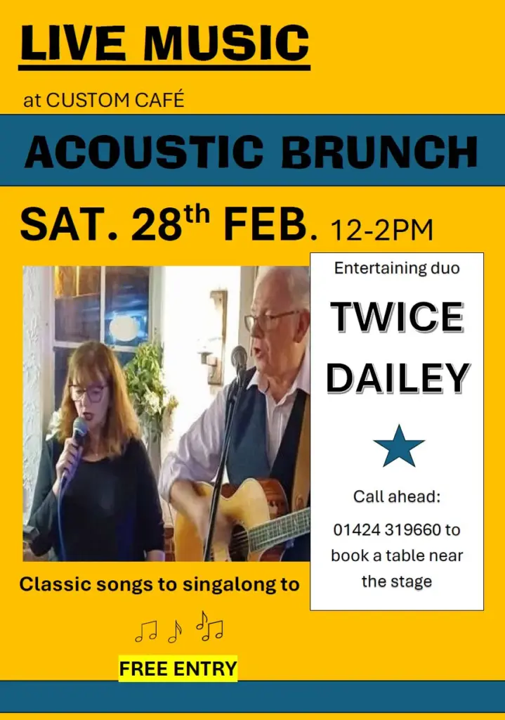Acoustic Brunch: Twice Dailey