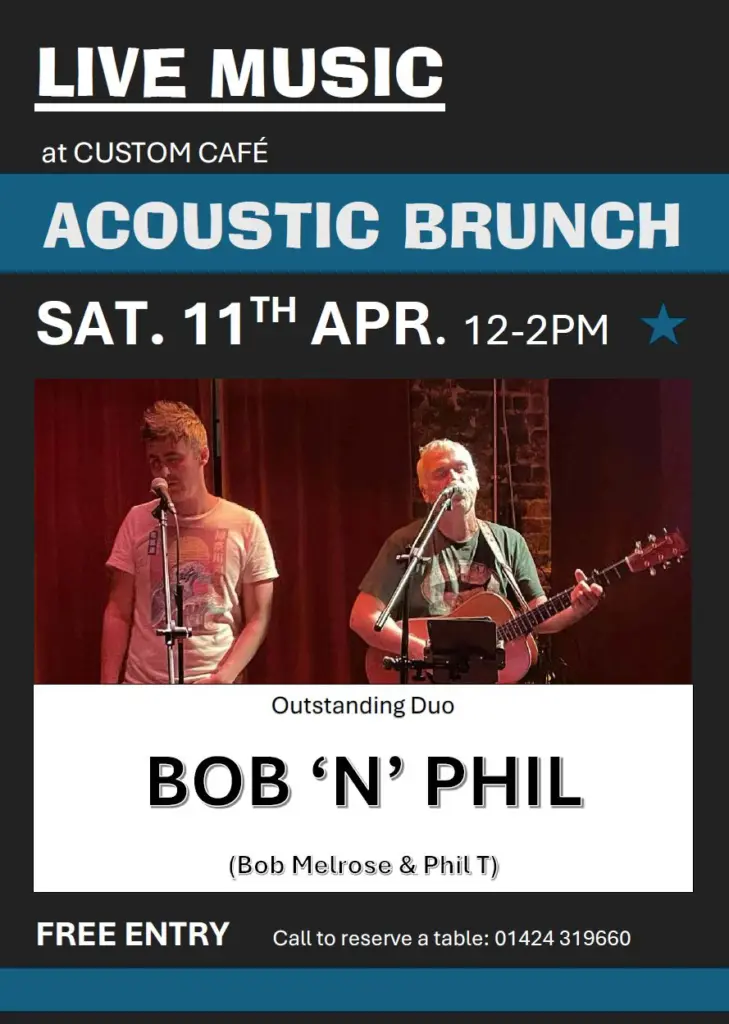 Acoustic Brunch: Bob ‘n’ Phil