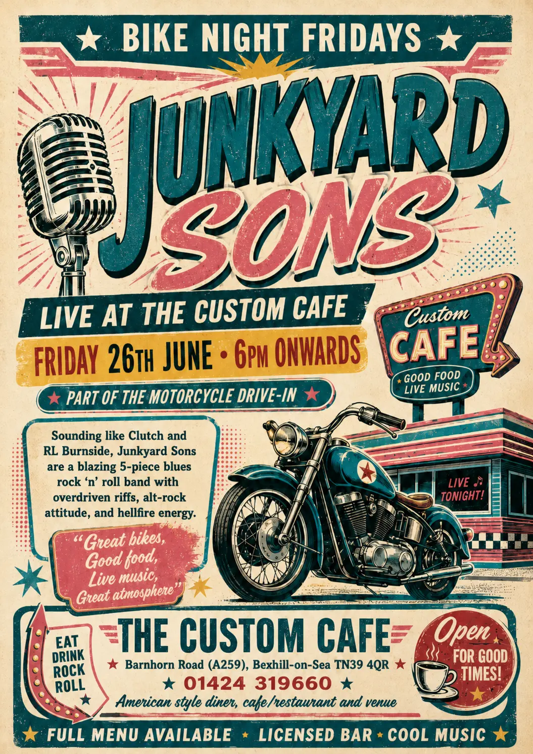 Bike Night Band: Junkyard Sons