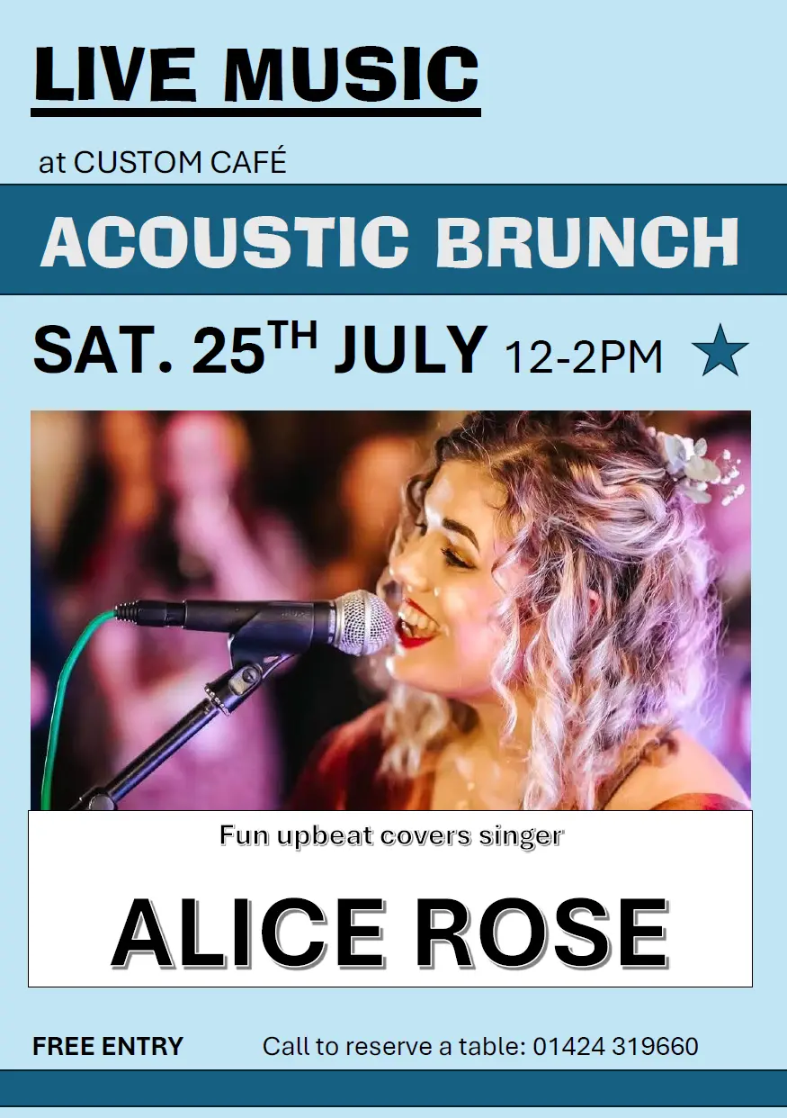 Acoustic Brunch: Alice Rose Acoustic Brunch: Alice Rose
