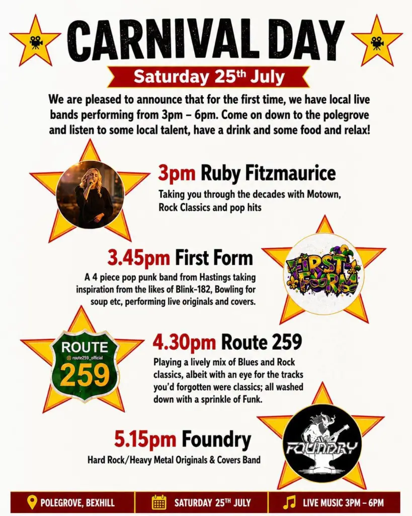 Bexhill Carnival Day