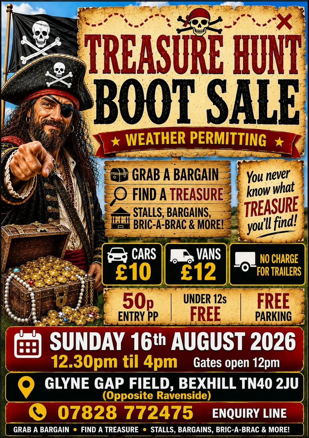 Treasure Hunt Boot Sale Treasure Hunt Boot Sale