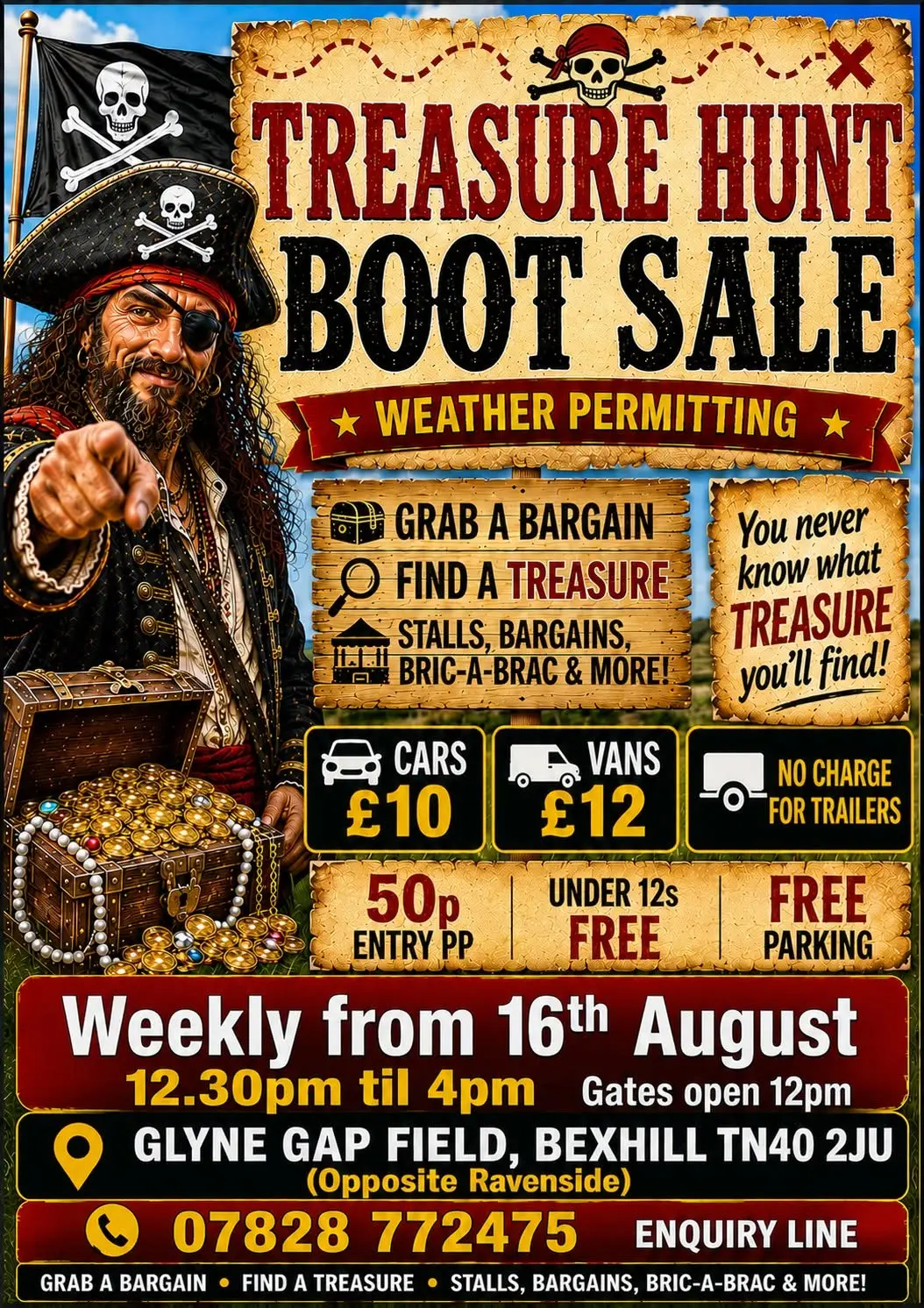 Treasure Hunt Boot Sale