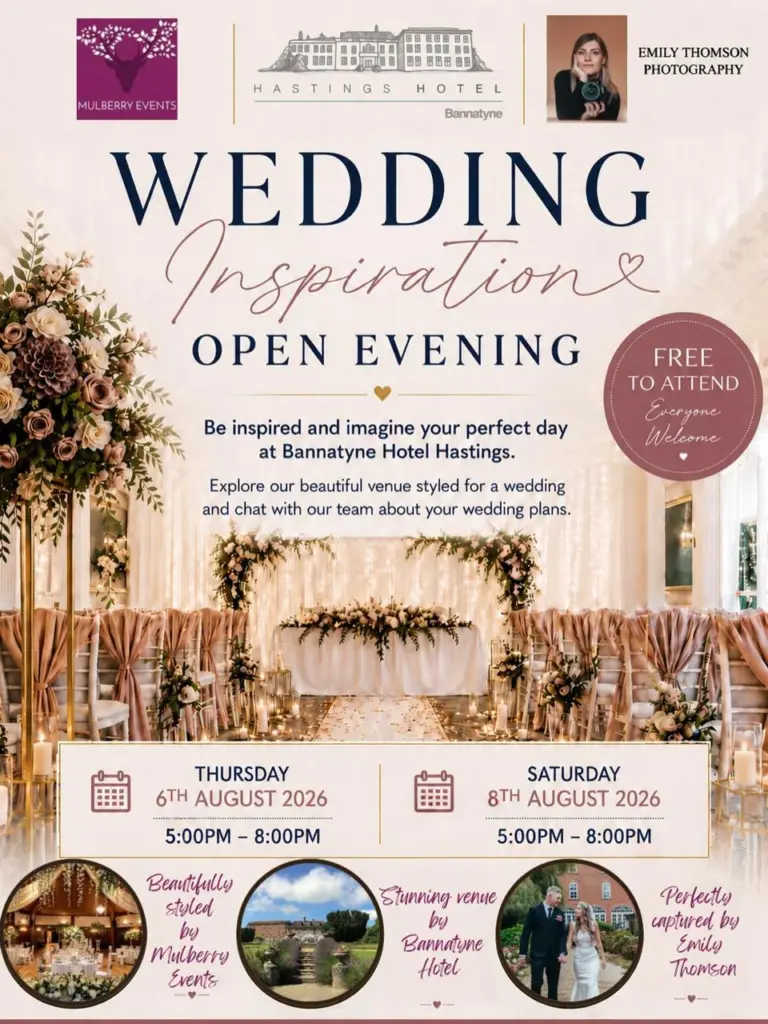 Wedding Inspiration Open Evening