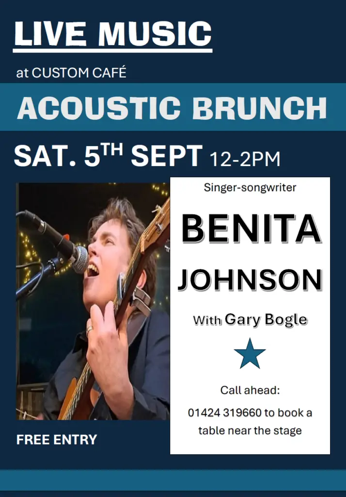 Acoustic Brunch: Benita Johnson Ft. Gary Bogle