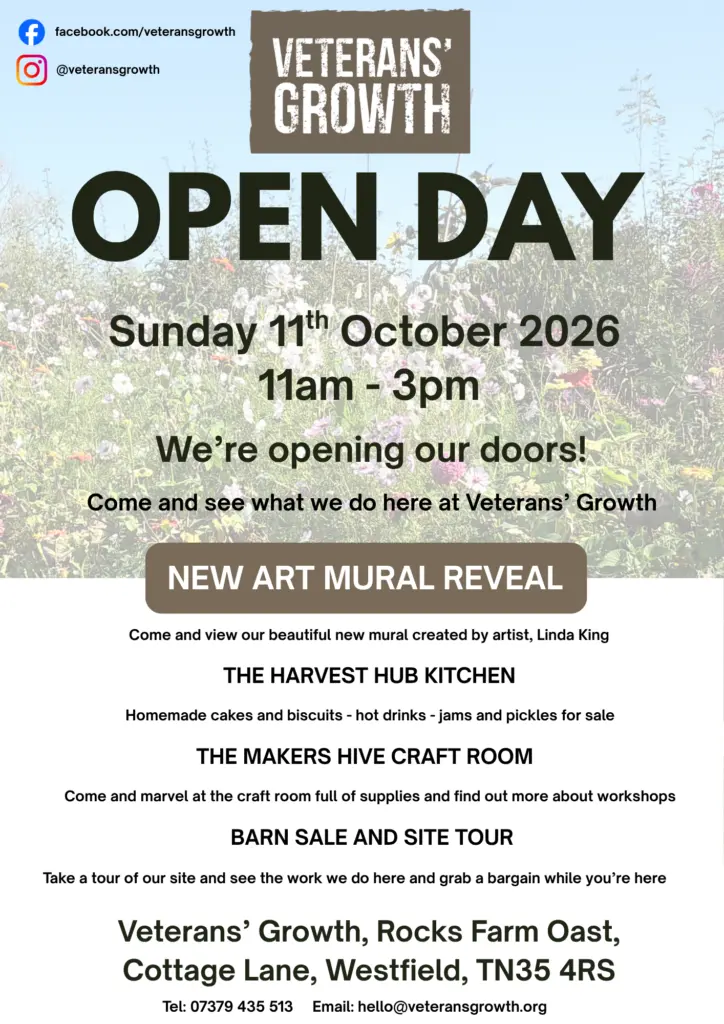 Veterans’ Growth Open Day