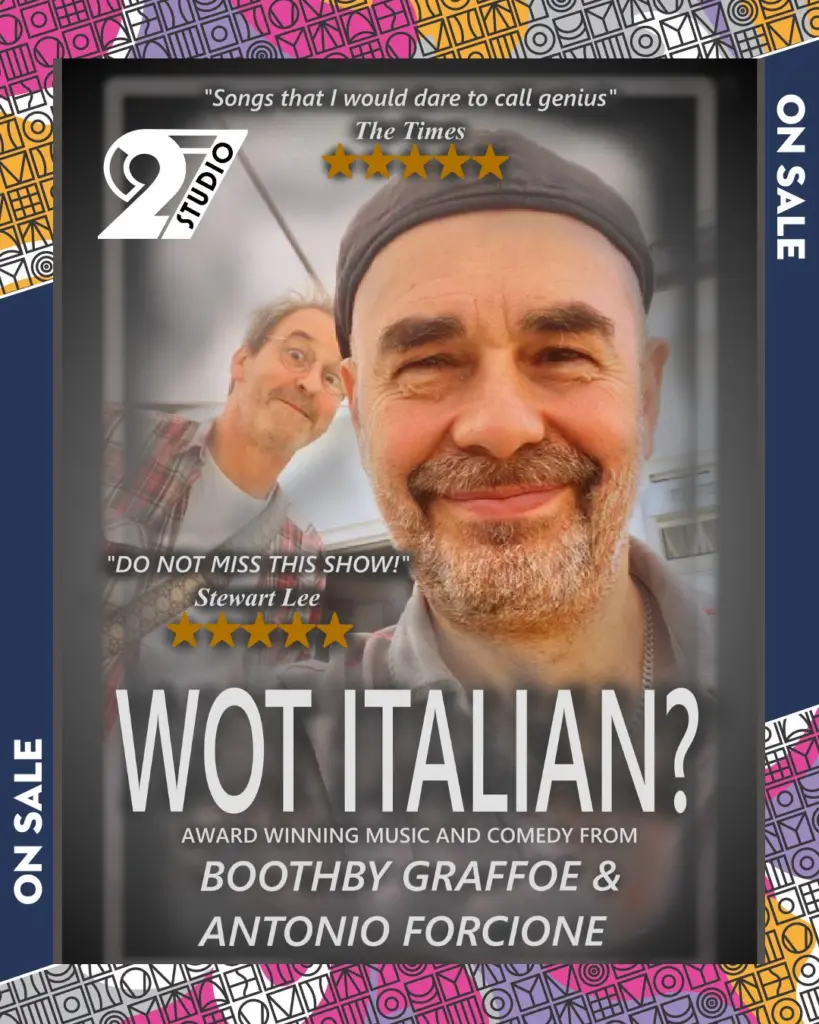 Wot Italian? Boothby Graffoe & Antonio Forcione